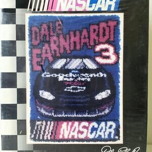 Vintage Dale Earnhardt #3 NASCAR Latch Hook Kit Sealed 2000 Caron Collectible